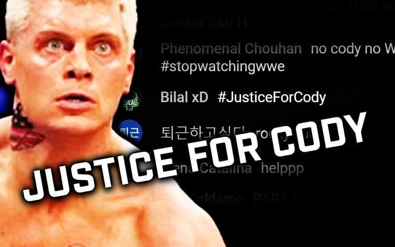 Justice For Cody Rhodes Takes Over Social Media After 2/2 Edition of SmackDown