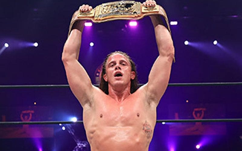 Matt Riddle’s NJPW Status After Dropping NJPW World TV Title Revealed