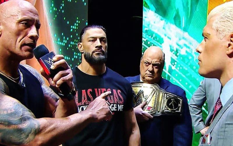 Potential Date for The Rock & Roman Reigns vs. Seth Rollins & Cody Rhodes Revealed