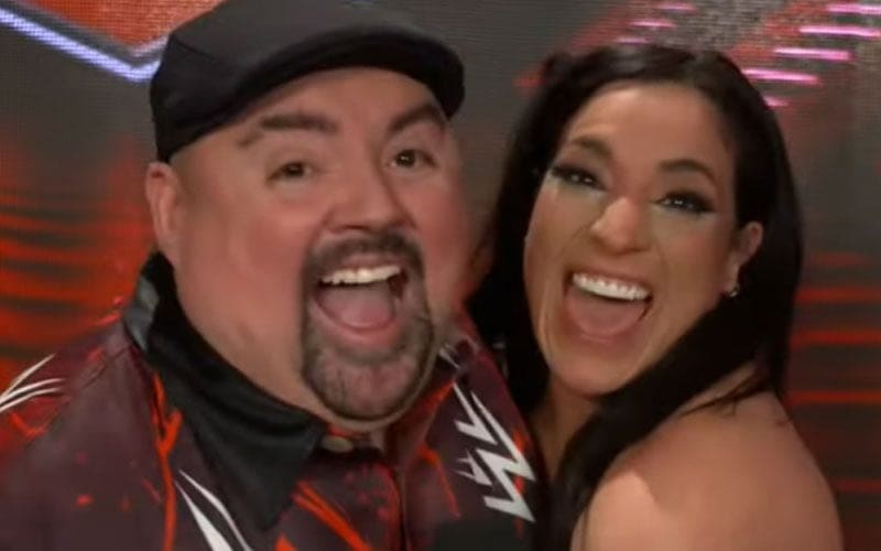 Raquel Rodriguez Celebrates With Gabriel Iglesias After Triumphant 2/19 WWE RAW Return