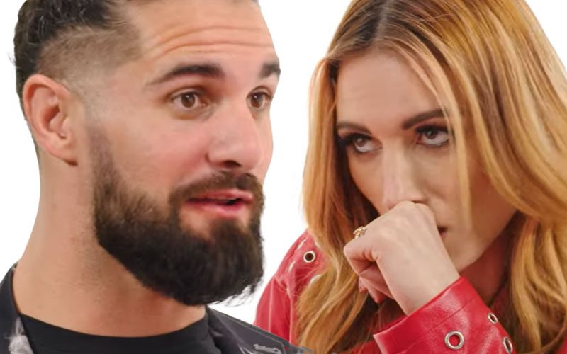 Seth Rollins and Becky Lynch Battle It Out on ‘Hot Ones’