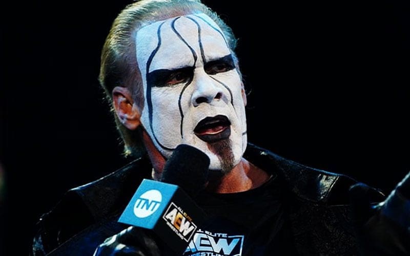 Sting Objected to the Decision to Capture the AEW World Tag Team Titles