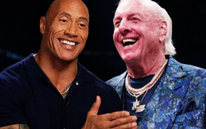 The Rock Pays Tribute to Childhood Hero Ric Flair as Biopic Production Gears Up
