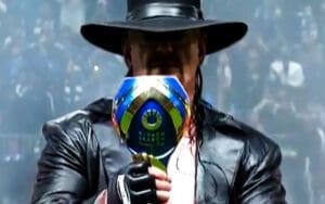 The Undertaker Presents Riyadh Season Trophy Ahead of Major Soccer Game