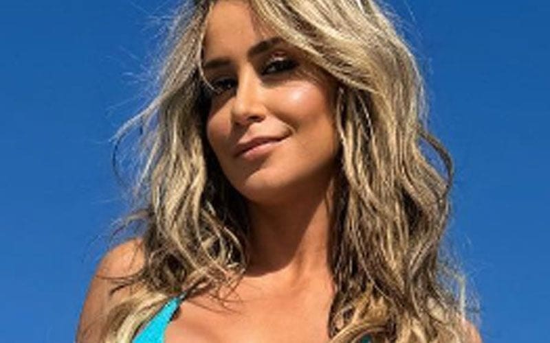 Ex-WWE Star Aliyah Radiates ‘Beach’ Energy in Blue Bikini Photo Drop