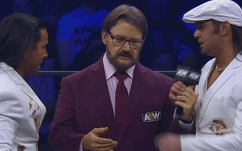 The Young Bucks Fine Tony Schiavone For Apparent Disrespect on 2/14 Episode of AEW Dynamite