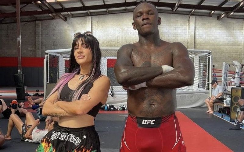 Dakota Kai Links Up With UFC Star Israel Adesanya