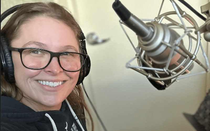 Ronda Rousey Records Audio for Grand Central Publishing Project