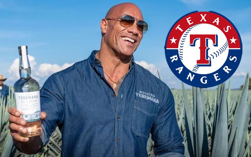 The Rock’s Teremana Tequila Company Inks Multi-Year Deal With Texas Rangers