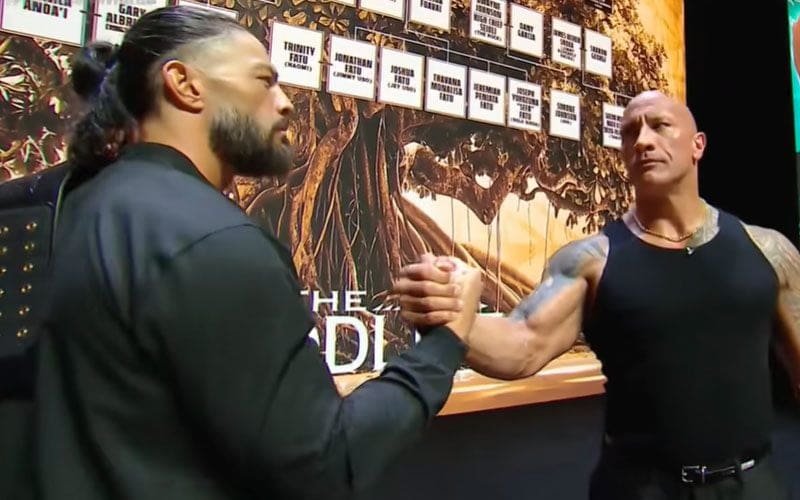 Eric Bischoff Says Roman Reigns Played Second Fiddle to The Rock at WrestleMania 40 Press Event