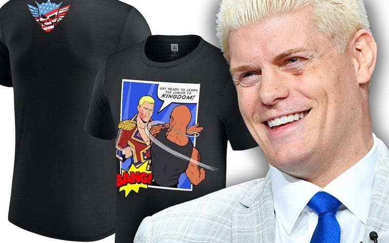 Cody Rhodes’ New WWE Merchandise Fires Back at The Rock