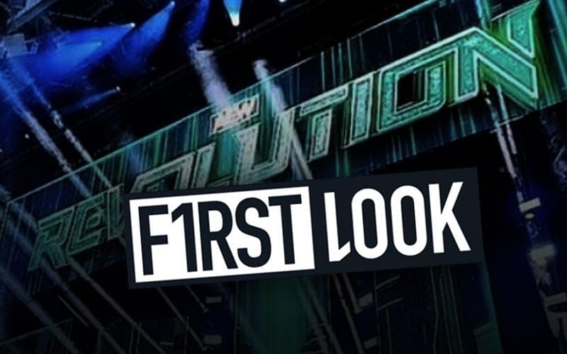 First Look at AEW Revolution 2024 Stage Setup