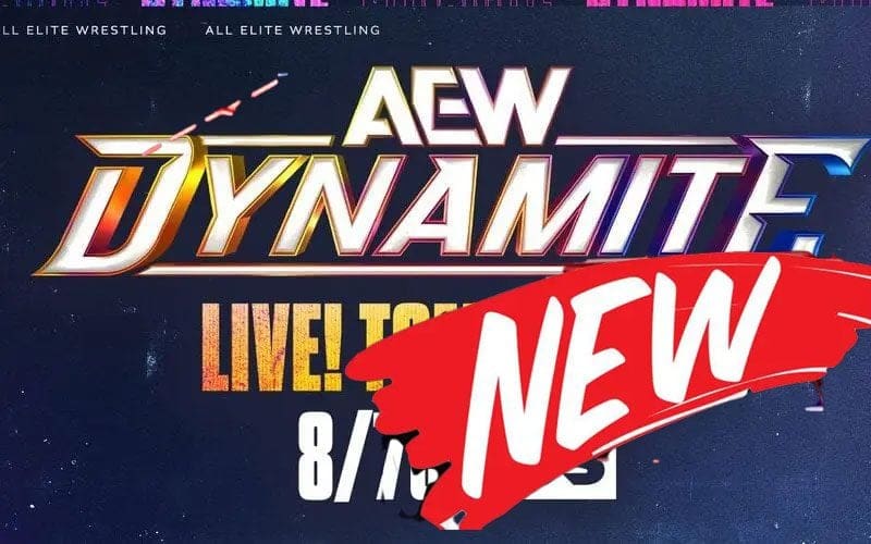 AEW Planning New Theme Song as Part of Dynamite Overhaul