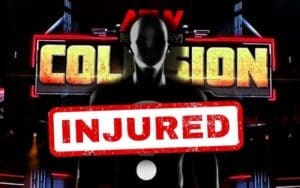 AEW Star Unable To Compete on 3/16 AEW Collision Due To Injury AEW Star Unable To Compete on 3/16 AEW Collision Due To Injury