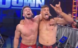 Austin Theory and Grayson Waller Advance to Final Round for Tag Team Ladder Match at WrestleMania 40 on 3/22 WWE SmackDown Austin Theory and Grayson Waller Advance to Final Round for Tag Team Ladder Match at WrestleMania 40 on 3/22 WWE SmackDown