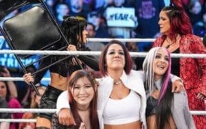 Bayley Reveals Reason She Added Dakota Kai to Damage CTRL Ahead of Their Match on Smackdown Bayley Reveals Reason She Added Dakota Kai to Damage CTRL Ahead of Their Match on Smackdown