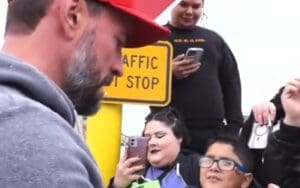 Footage of CM Punk Arriving for 3/25 WWE RAW Footage of CM Punk Arriving for 3/25 WWE RAW