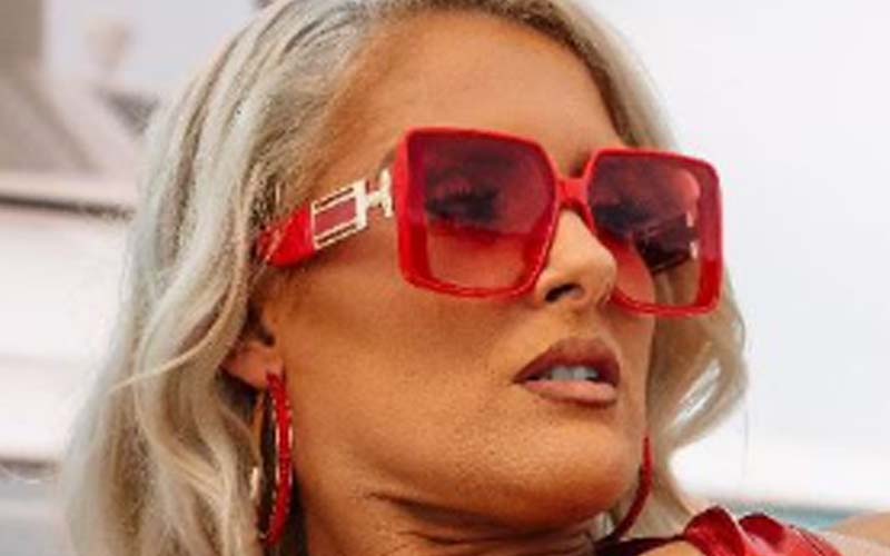 Lacey Evans Begins Birthday Month Celebrations With Gorgeous Red Bikini Photo Drop