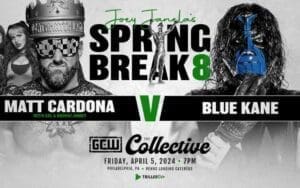 Matt Cardona vs Blue Kane Added To Joey Janela's Spring Break Card