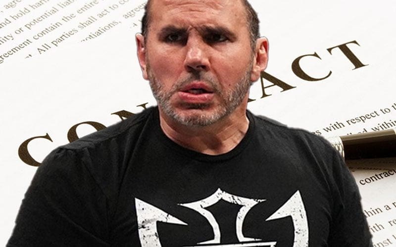 Matt Hardy Officially A Free Agent After AEW Contract Expiration