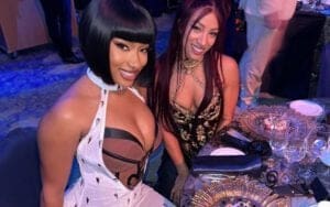 Mercedes Mone Links Up With Megan Thee Stallion at Crunchyroll Anime Awards Mercedes Mone Links Up With Megan Thee Stallion at Crunchyroll Anime Awards