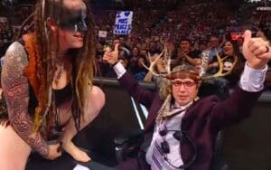 Michael Cole Caught Off Guard by Antler-Wearing Surprise on WWE RAW Michael Cole Caught Off Guard by Antler-Wearing Surprise on WWE RAW
