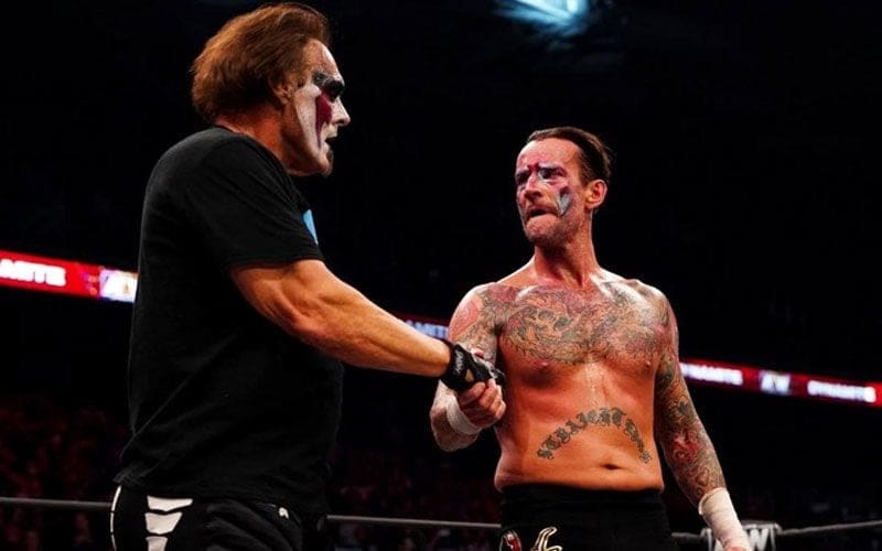 CM Punk Pays Tribute to Sting Ahead of Retirement Match
