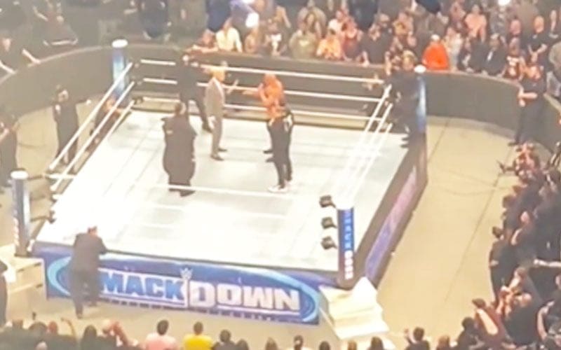 Footage Shows The Rock Getting Prompted to Finish Promo Quickly on 3/8 Smackdown