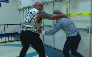The Rock Assaults Cody Rhodes Backstage on 3/25 WWE RAW