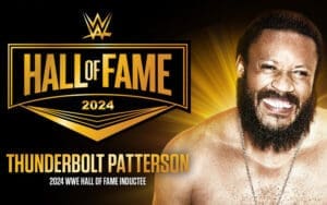 Thunderbolt Patterson Set For 2024 WWE Hall of Fame Induction