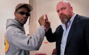 Triple H Gives Seal of Approval for Travis Scott's DX Gesture