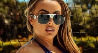 Ex-WWE Star Mandy Rose Invites Fans to Volleyball with Swimsuit Photo Drop