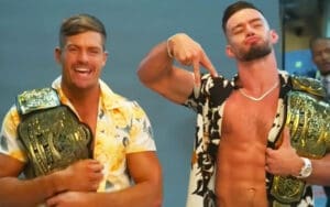 Grayson Waller & Austin Theory Claim Their Title Reign Will Surpass Roman Reigns Grayson Waller & Austin Theory Claim Their Title Reign Will Surpass Roman Reigns