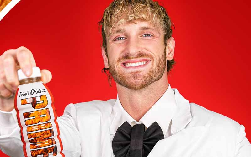 Logan Paul Drops KFC Style PRIME Hydration Bottle