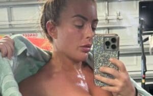 Mandy Rose Exudes Confidence In Pink Bikini Photo Drop