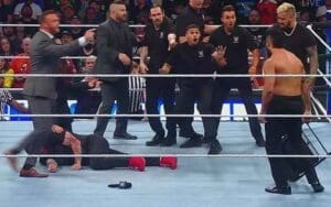 Tama Tonga Lays Vicious Beatdown on Kevin Owens During Bloodline’s Address on 4/19 WWE SmackDown Tama Tonga Lays Vicious Beatdown on Kevin Owens During Bloodline's Address on 4/19 WWE SmackDown