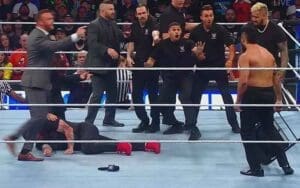 Tama Tonga Lays Vicious Beatdown on Kevin Owens During Bloodline's Address on 4/19 WWE SmackDown