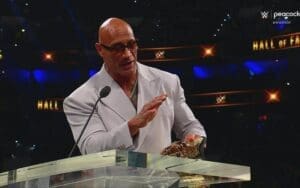 The Rock Presented with Special People's Championship at 2024 WWE Hall Of Fame