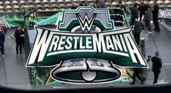 WrestleMania 40 Ring Mat Reveals Prime Bottle as Centerpiece