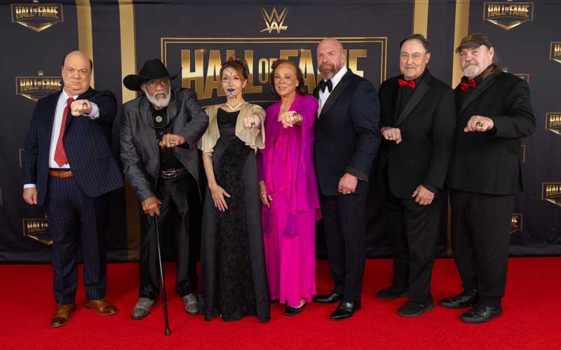 WWE Hall of Fame Class of 2024 Claim Their Illustrious Rings