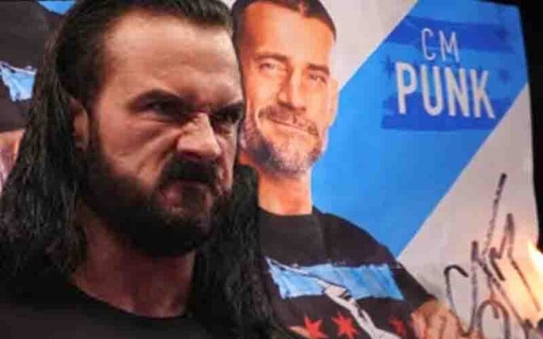 Drew McIntyre Sets CM Punk's Photo on Fire in Response to Scratching