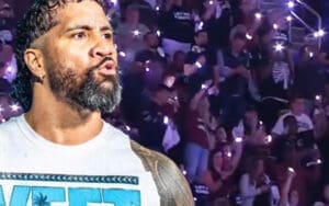 Fans Vibe to Jey Uso’s Entrance Theme During NBA Playoff Game Fans Vibe to Jey Uso's Entrance Theme During NBA Playoff Game