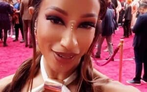 Mercedes Mone Sports Princess Leia Look for Star Wars Premiere