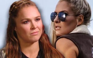 Ronda Rousey Claims WWE Pulled the Rug on Lacey Evans’ Women’s Title Run Ronda Rousey Claims WWE Pulled the Rug on Lacey Evans' Women's Title Run