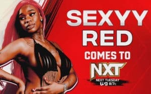 WWE Confirms Sexxy Red's 5/28 NXT Appearance