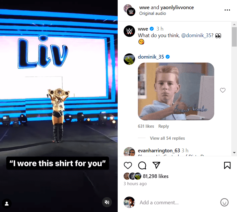 dominik-mysterio-finally-approves-of-liv-morgan-wearing-his-t-shirt-during-wwe-live-event-03