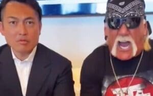 Hulk Hogan Passes Down ‘Axe Bomber’ Finisher to Shinichiro Kawamatsu Hulk Hogan Passes Down 'Axe Bomber' Finisher to Shinichiro Kawamatsu