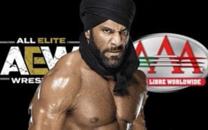 Jinder Mahal Tagging with AEW Star for AAA Debut Jinder Mahal Tagging with AEW Star for AAA Debut