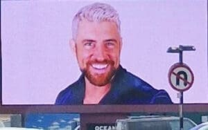 Joe Hendry Featured on Giant Billboard Near WWE Clash at the Castle Venue