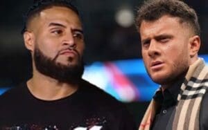MJF Reacts to Tama Tonga’s T-Shirt Design Resembling His Logo MJF Reacts to Tama Tonga's T-Shirt Design Resembling His Logo